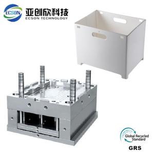 Quality ODM Plastic Injection Mold Tooling White Plastic Storage Box for sale