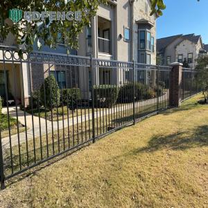 High Wind Rating Tubular Metal Fence Stormproof