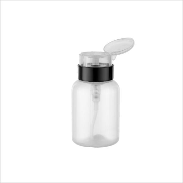 Buy 210ml Makeup Remover Pump Bottle Cylinder Round Cleansing Water Bottle at wholesale prices