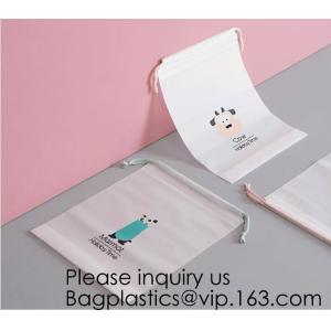 Compostable Biodegradable Matte Gift Drawstring Reusable Eco-Friendly Waterproof