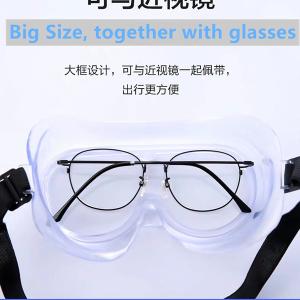 Goggles - PPE Safety Goggles Recyclable Ce Approval - Refuse Virus and Bacterial