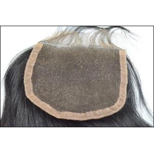 Black Chinese Human Swiss Lace Top Hair Closure Body Wave 4A Grade