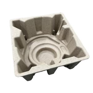 China Moulded Bamboo Pulp Packaging Recycled FSC Approved 1.5mm Thickness on sale