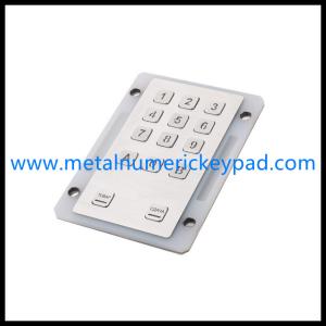 Quality 14 Key Metal Ss 304 Backlit Numpad Waterproof Silicone for sale