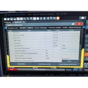 67GHz Ultra Wideband Spectrum Analyzer Rohde & Schwarz FSW67