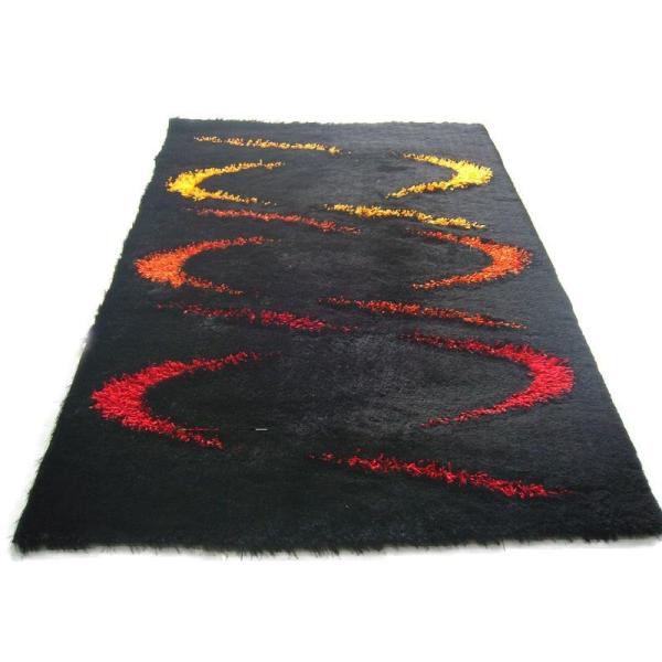 Buy Twine Shining Polyester Silk Shaggy Carpet Made in China Rug at wholesale prices