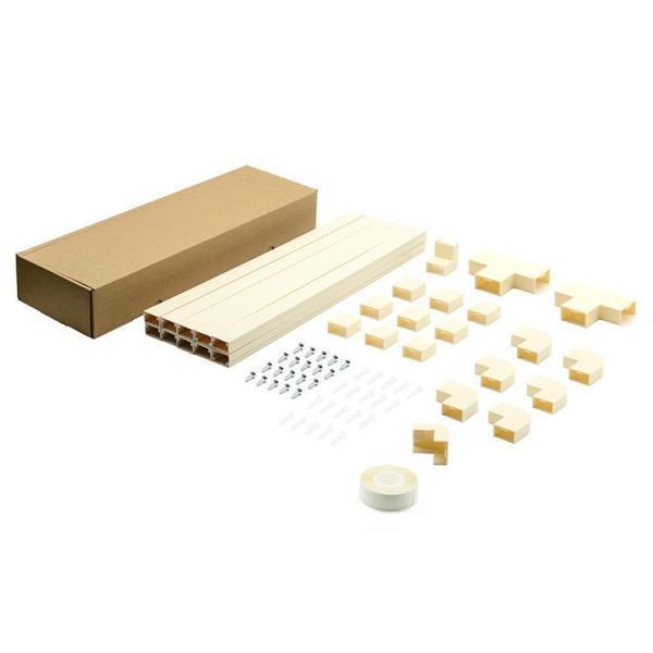 Wholesale PVC Duct for Cable PVC Plastic Cable Duct PVC Trunking PVC Conduct Profiles Customized