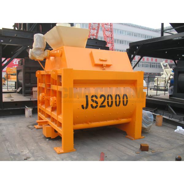 2m3 Concrete Mixer Machine , Belle Electric Cement Mixer With Low Noise