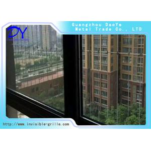Home Safety Fire Rated Balcony Window Grill Stainless Steel Wires