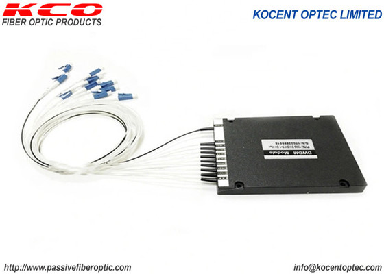 Buy LC UPC Wavelength Division Multiplexer DWDM ABS Modular 100G 50GHz at wholesale prices