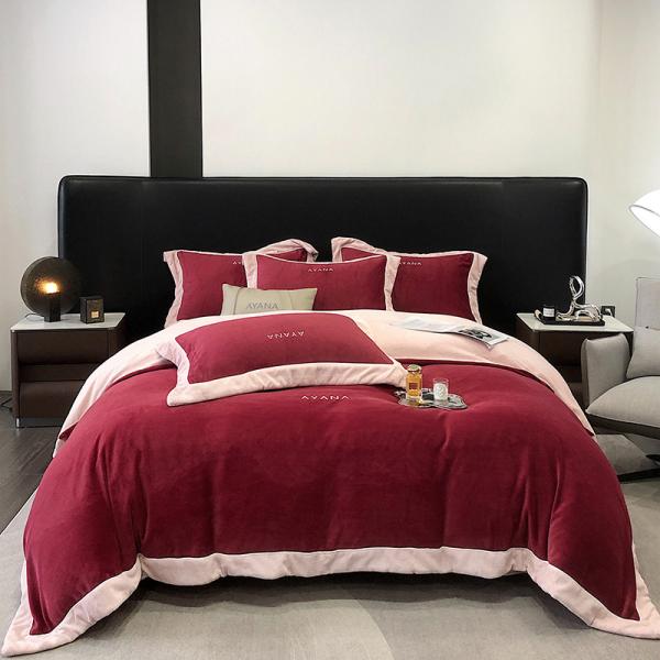 Experience Ultimate Comfort with King Size Duvet Sets Luxurious Cotton Velvet Bedding
