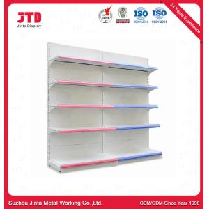 Customized Metal Supermarket Gondola Display Shelving Rack Shelf