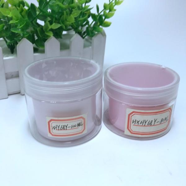 Buy Elegant Airtight PET PP Cosmetic Jars Double Walled Plastic Jar With Lids at wholesale prices