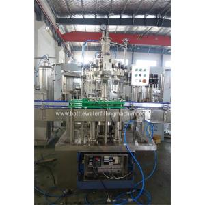 Isobaric Carbonated Drink Production Line , Carbonated Bottling Equipment