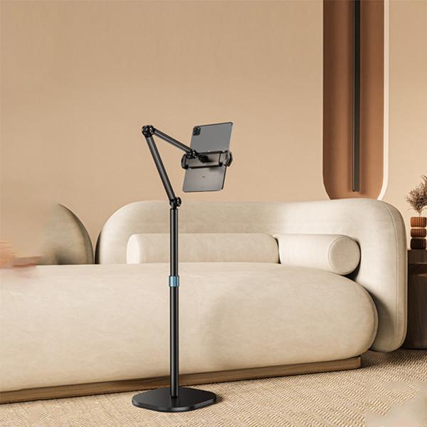 360 Rotate Adjustable Tablet Stand Aluminum Alloy Carbon Steel Flexible Arm