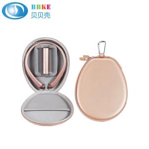 Custom Rose Gold Protective Eva Carrying Case , Splash Proof Headphone Hard Case