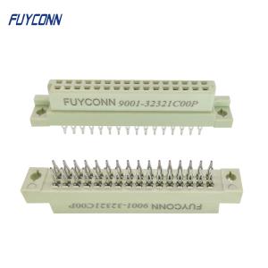 China Solderless DIN41612 Connector 2*16pin 32pin Female Press Pin 41612 Socket Eurocard Connector on sale