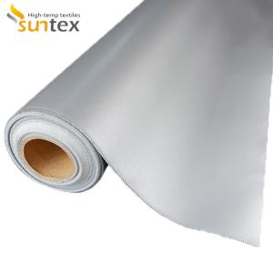 Fire Resistant Silicone Coated Fiberglass Cloth Removable insulation jackets