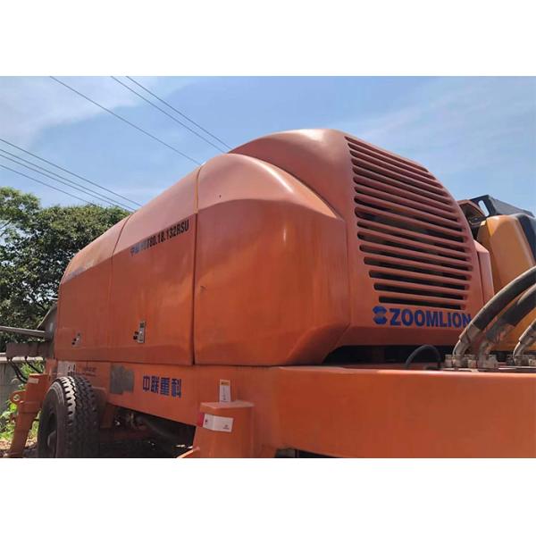 Buy 80CBM 8Mpa Used Concrete Trailer Pump Electric Hydraulic Stationary at wholesale prices