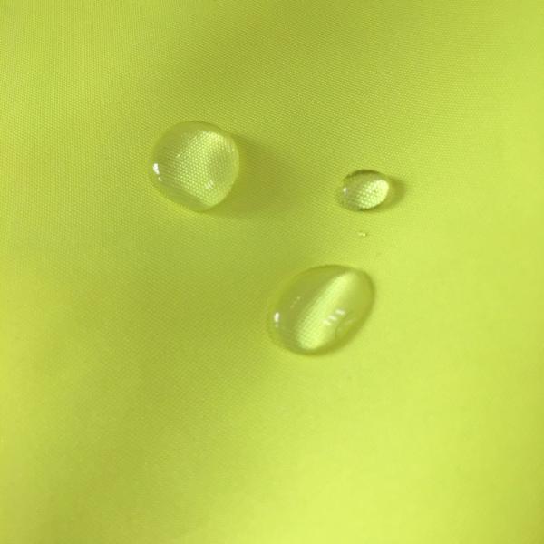 Polyester Fluorescent Reflective Water Risistance PU Membrane Rain Suits Fabric