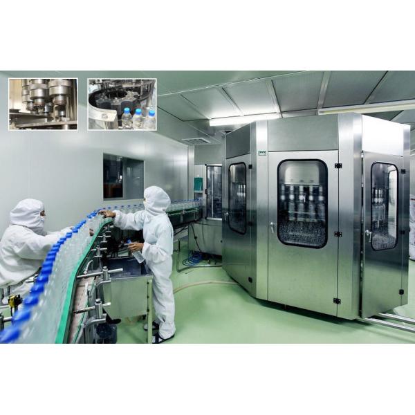 Buy Water Filling Machines , Rinsing Filling Capping 3-in-1 Monoblock at wholesale prices