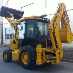SHANMON 388H 388 Mini Loader 4x4 H Outrigger Backhoe Excavator for Heavy Duty