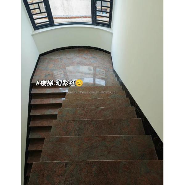 Cut-To-Size Himalayan Blue Granite Stone for Luxury Interior Stairs and Kitchen Products