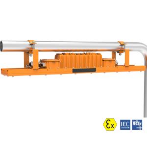 Power Stations industrial Explosion Proof Led Linear Lighting 136.5lm/W