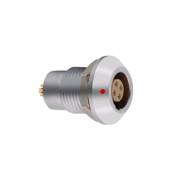 Buy IP65 IP68 Female Fixed Socket 2P 3P 4P 5P MGG Push Pull Connectors Vacuum Tight at wholesale prices