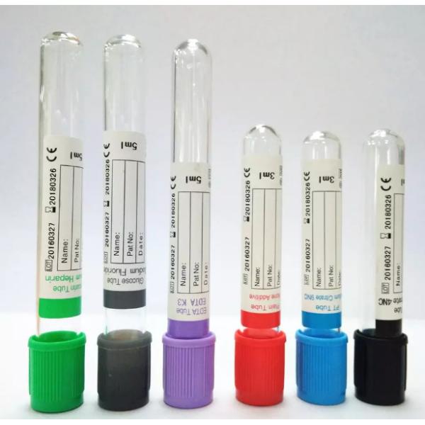 Buy Custom Sterile Vacuum Blood Collection Tube For Plasma Specimen Draw Volume 1-10ml From Disposable Medical Supplies at wholesale prices