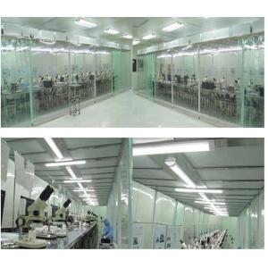 China High Humidity Cleanroom Laminar Flow Booth With  PVC Film Wall on sale
