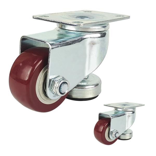 Buy 4inch Pvc Industrial Swivel Casters , ISO9001 Industrial Castor Wheels at wholesale prices