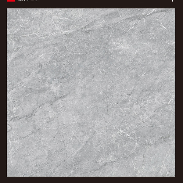 Buy Chemical Resistant Cloud Grey Porcelain Slab Tile Seamless Elegant at wholesale prices