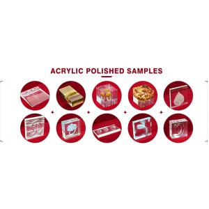 Epidemic Office Partition Board SD-1050B Acrylic Diamond Polishing Machine