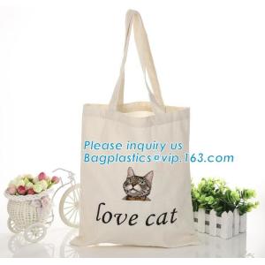 Fair trade calico cotton canvas tote bag long handle,cotton Canvas Tote Bag with