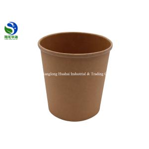 85oz Biodegradable food packing paper bucket for popcorn fried chicken