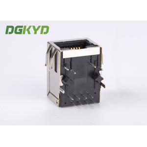 Transformer RJ45 Ethernet Connector 100Mb G/G LED For Network Switch