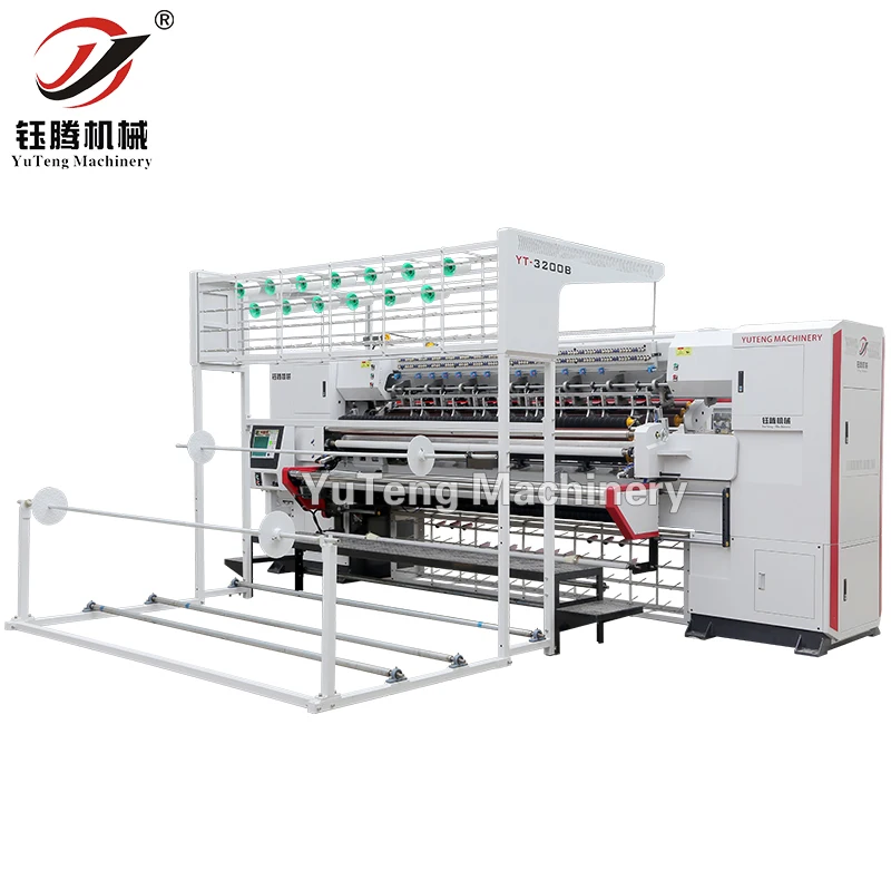 Computerized Lock Stitch Quilting Machine For Textile Production 1650mm/2450mm Sewing Width