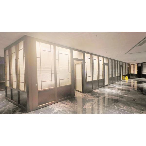 Buy 304 Stainless Steel Accessories Folding Office Room Separator For Modern Design Office Partition at wholesale prices