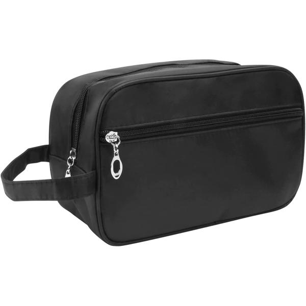 Smooth Lightweight Water Resistant Mens Shaving Bag for Travelling, Travel Dopp