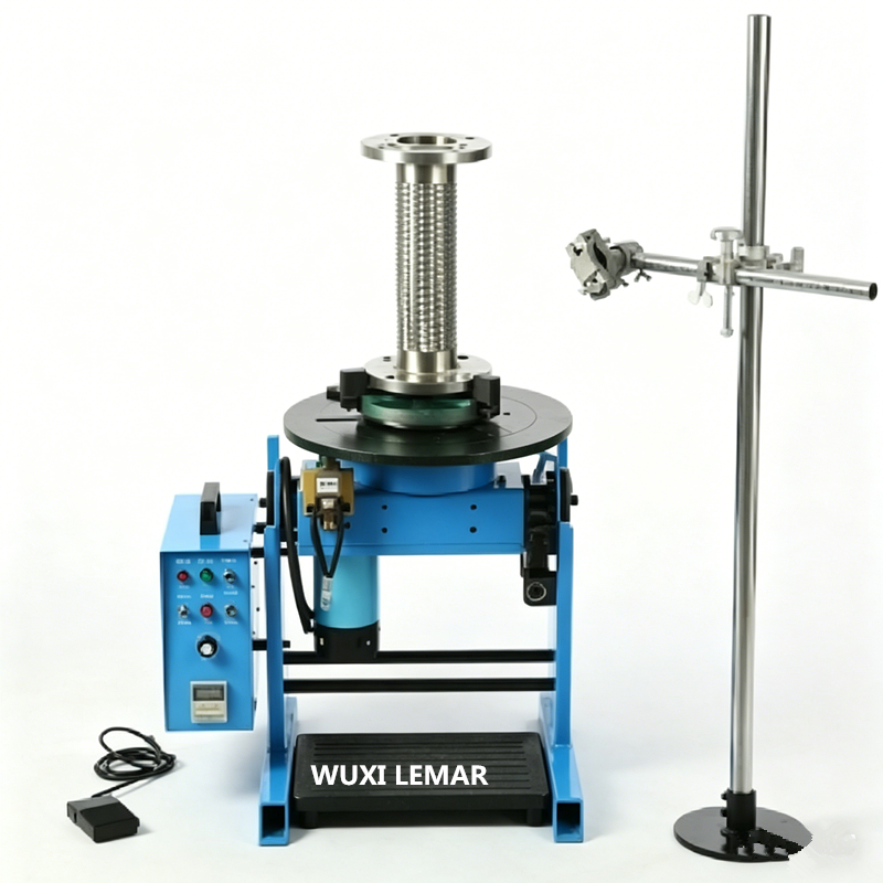 100kg Rotary Welding Positioner Tilting Worktable for Cylinder & Pipe Fitting Fabrication