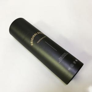 Hot Foil Stamping H220mm Biodegradable Tube Carton Packaging
