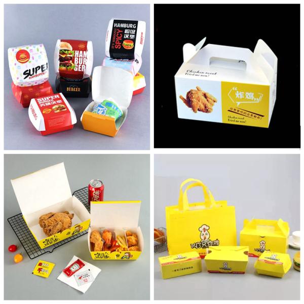 Oil Proof Coated Food Card Board Paper 250g 275g Food Packaging Board