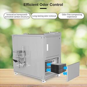 50KG/day Food Waste Recycling Machine Composting Equipment Garbage Disposal Food