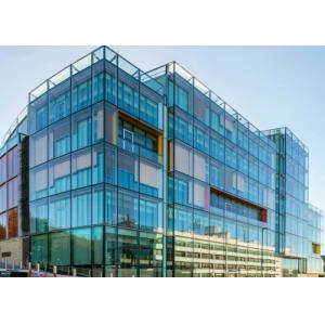 Energy Conservation Stainless Steel Curtain Wall No Fading Various Type