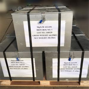 MgGd30 Magnesium Gadolinium Alloy Ingot For Grain Refinement Metal