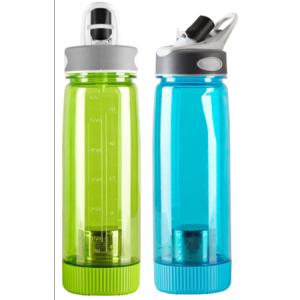 Quality tritan water bottle with strainer- Made of durable Eastman TritanTM for sale