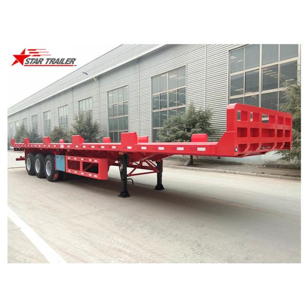 Buy Heavy Equipment Transport Drop Deck Semi Trailer Manually Operated Or Hydraulic Type at wholesale prices
