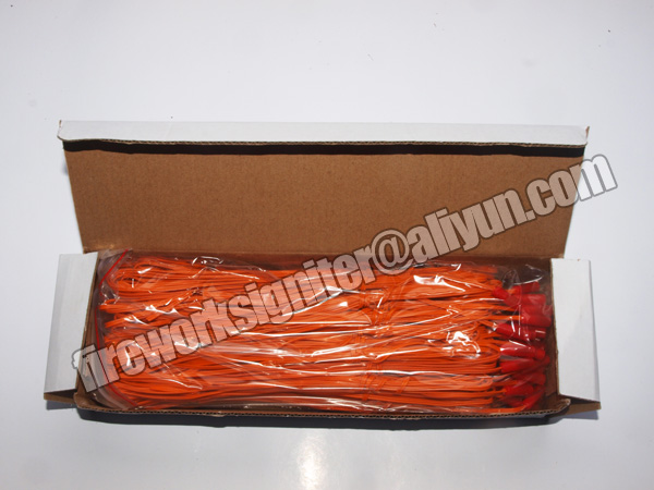 Smokeless Orange 2m 6V Firework Electric Igniter