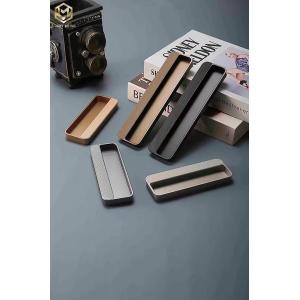 Quality Durable Brushed Aluminium Cabinet Handles With Seamless Edge for sale